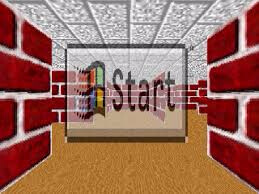 Windows 95 3D maze screensaver